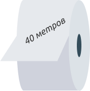 Чековая лента 57х40